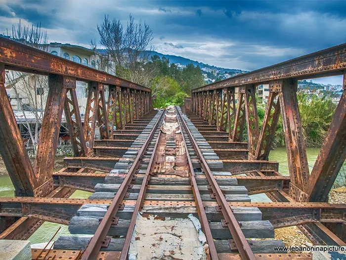 Old railway bridge crossing Nahr Ibrahim